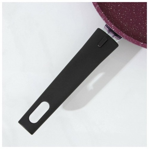 Сковорода Kukmara Trendy style 241tsm съемная ручка 24 см (фиолетовый) 8