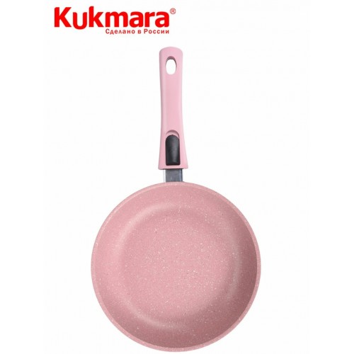 Сковорода Kukmara Trendy style 241tsr съемная ручка 24 см (розовый) 8