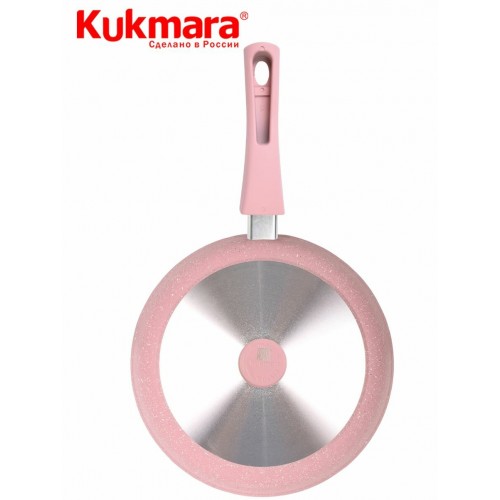 Сковорода Kukmara Trendy style 241tsr съемная ручка 24 см (розовый) 9