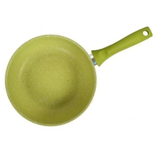 Сковорода Kukmara Trendy style 260tsl не съемная ручка 26 см (лимонный) 3