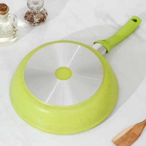 Сковорода Kukmara Trendy style 260tsl не съемная ручка 26 см (лимонный) 5