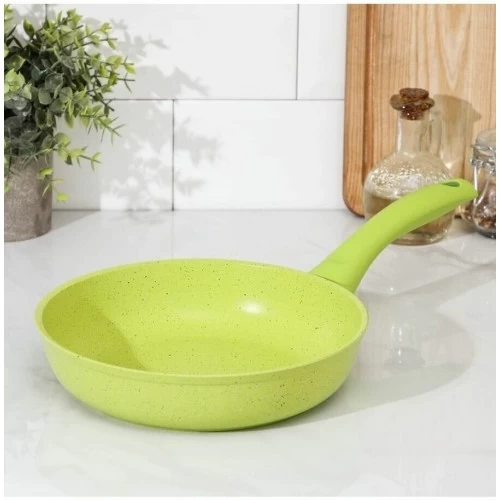 Сковорода Kukmara Trendy style 260tsl не съемная ручка 26 см (лимонный) 9