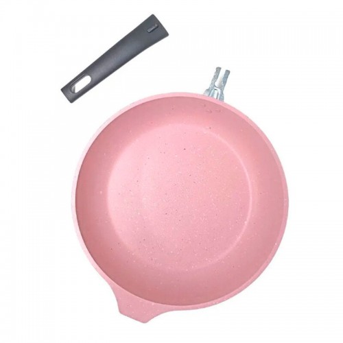 Сковорода Kukmara Trendy style 261tsr съемная ручка 26 см (розовый) 4