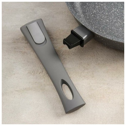 Сковорода Мечта Гранит 026701 съемная ручка 26 см (черный) 3