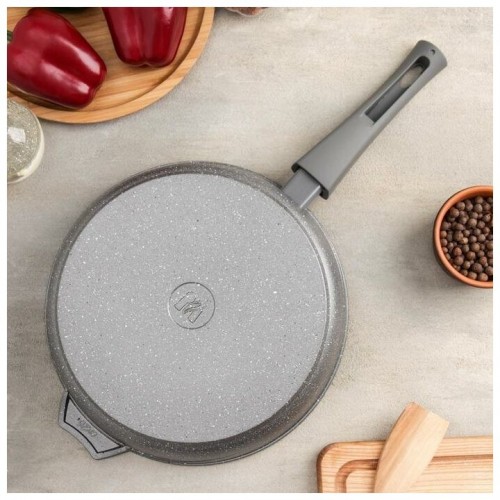Сковорода Мечта Гранит 026701 съемная ручка 26 см (черный) 5