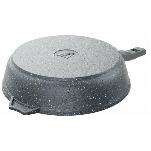 Сковорода Мечта Гранит 12802И 22 см (гранит черный) 6