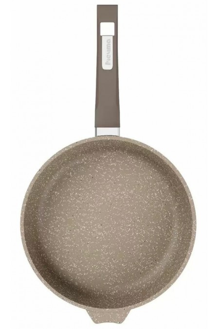 Сковорода Мечта Гранит 18806 не съемная ручка 18 см (коричневый) 1