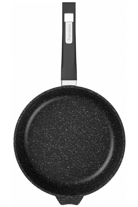 Сковорода Мечта Гранит 28802 съемная ручка 28 см (черный) 2