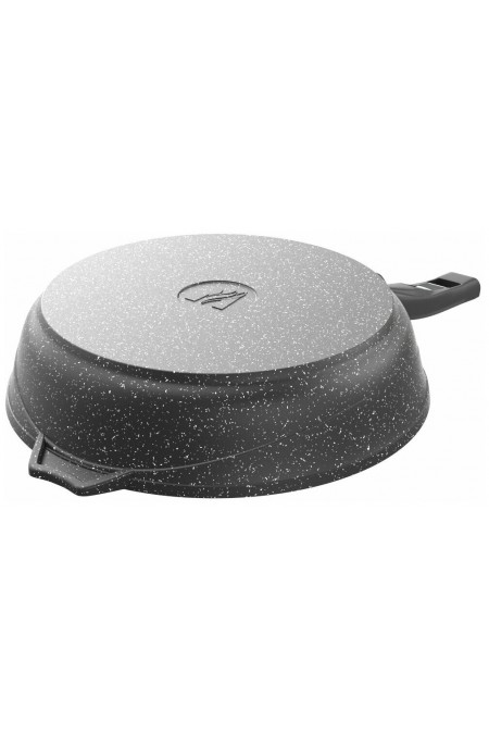 Сковорода Мечта Гранит 28802 съемная ручка 28 см (черный) 3