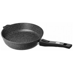 Сковорода Мечта Гранит black 022802 съемная ручка 22 см (черный)