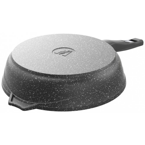 Сковорода Мечта Гранит black 022802 съемная ручка 22 см (черный) 5