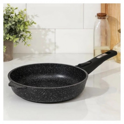 Сковорода Мечта Гранит black 022802 съемная ручка 22 см (черный) 9