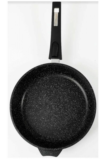 Сковорода Мечта Гранит Black induction Pro 018802И съемная ручка 18 см (черный) 3
