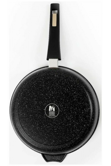 Сковорода Мечта Гранит Black induction Pro 018802И съемная ручка 18 см (черный) 5