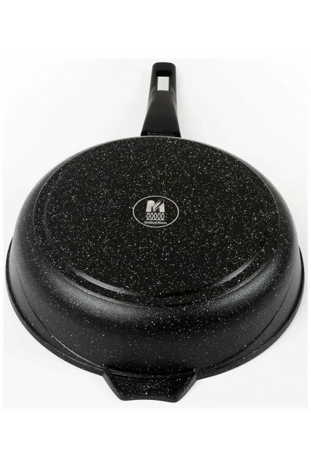 Сковорода Мечта Гранит Black induction Pro 018802И съемная ручка 18 см (черный) 6