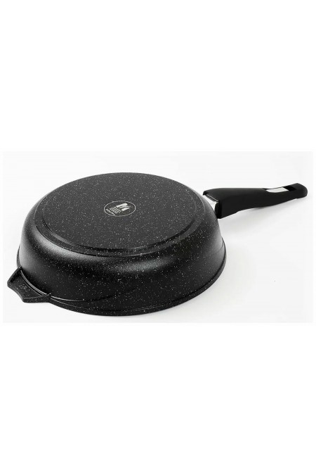 Сковорода Мечта Гранит Black induction Pro 018802И съемная ручка 18 см (черный) 7