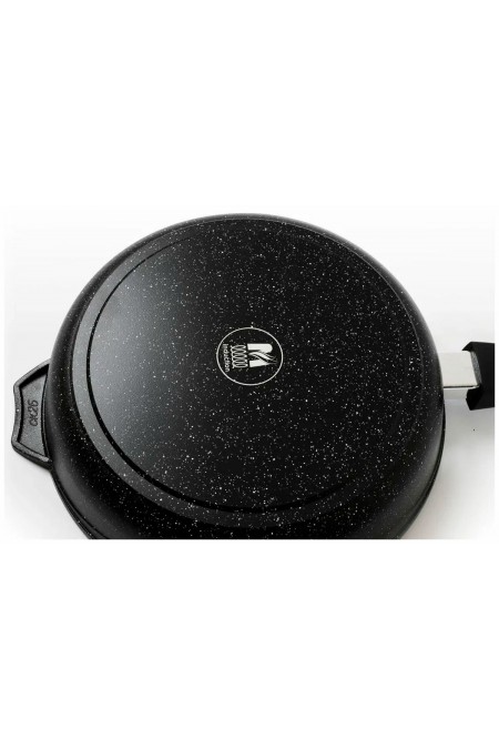 Сковорода Мечта Гранит Black induction Pro 018802И съемная ручка 18 см (черный) 8