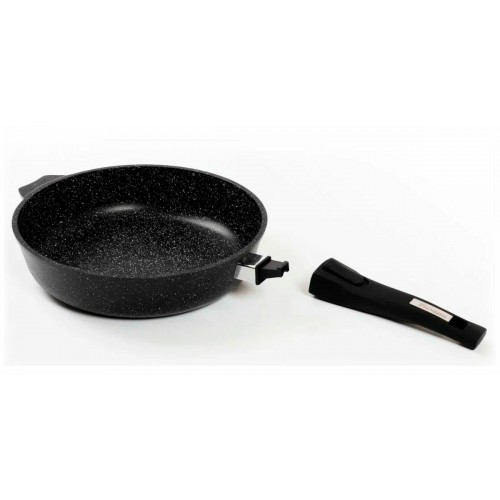 Сковорода Мечта Гранит Black induction Pro 020802И съемная ручка 20 см (черный) 2
