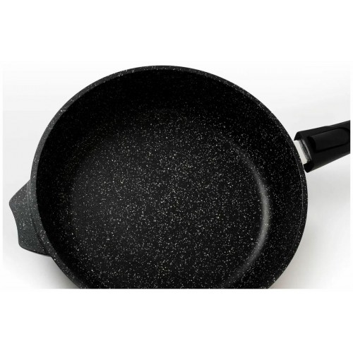 Сковорода Мечта Гранит Black induction Pro 020802И съемная ручка 20 см (черный) 4