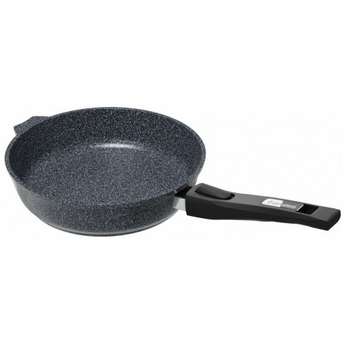 Сковорода Мечта Гранит star 020803 со съемной ручкой 20 см (черный) 2