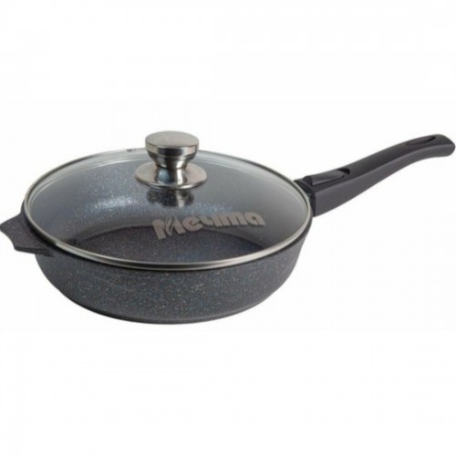 Сковорода Мечта Гранит star 022803 со съемной ручкой 22 см (черный) 