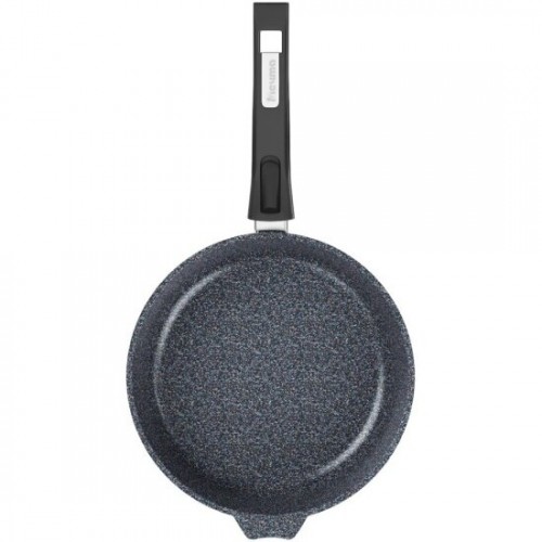 Сковорода Мечта Гранит star 022803 со съемной ручкой 22 см (черный) 1