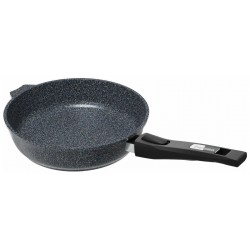 Сковорода Мечта Гранит star 024803 съемная ручка 24 см (черный)