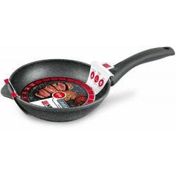 Сковорода НЕВА МЕТАЛЛ ПОСУДА 18118у Каменная 18 см (черный)