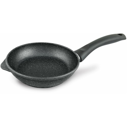 Сковорода НЕВА МЕТАЛЛ ПОСУДА 18118у Каменная 18 см (черный) 5