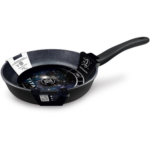Сковорода НЕВА МЕТАЛЛ ПОСУДА 918126i Titan Space 26 см (черный) 1