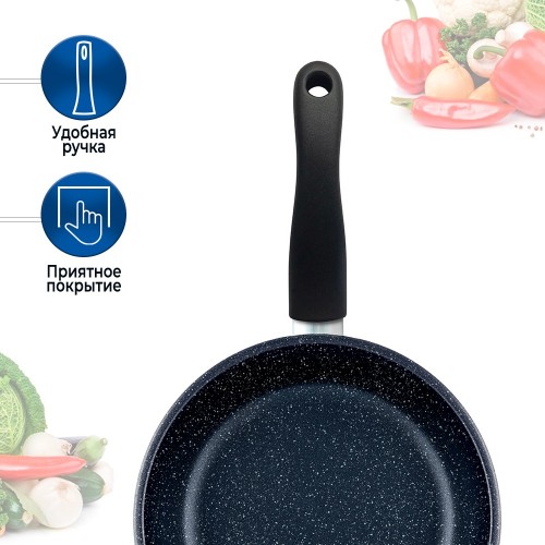 Сковорода НЕВА МЕТАЛЛ ПОСУДА 918126i Titan Space 26 см (черный) 8