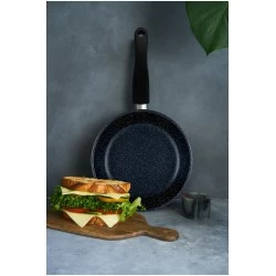 Сковорода НЕВА МЕТАЛЛ ПОСУДА 918128i Titan Space 28 см (черный)
