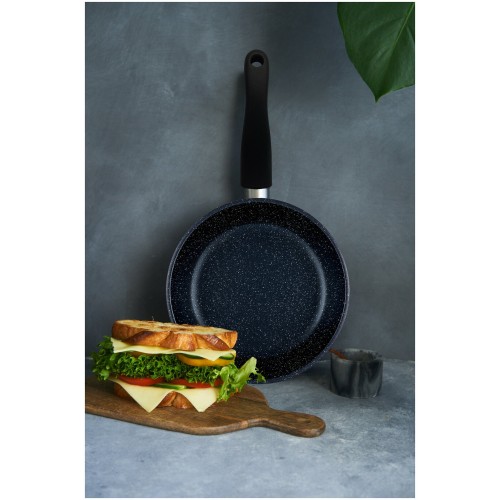 Сковорода НЕВА МЕТАЛЛ ПОСУДА 918128i Titan Space 28 см (черный) 