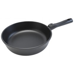 Сковорода НЕВА МЕТАЛЛ ПОСУДА Ферра индукция 59026 съемная ручка 26 см (черный)