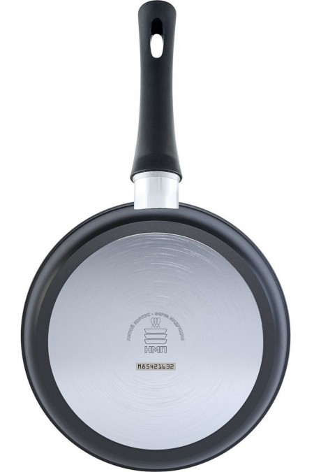 Сковорода НЕВА МЕТАЛЛ ПОСУДА Ферра индукция 59028 съемная ручка 28 см (черный) 1
