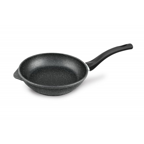 Сковорода НЕВА МЕТАЛЛ ПОСУДА Готовить легко GL 2118у 18 см (черный) 3