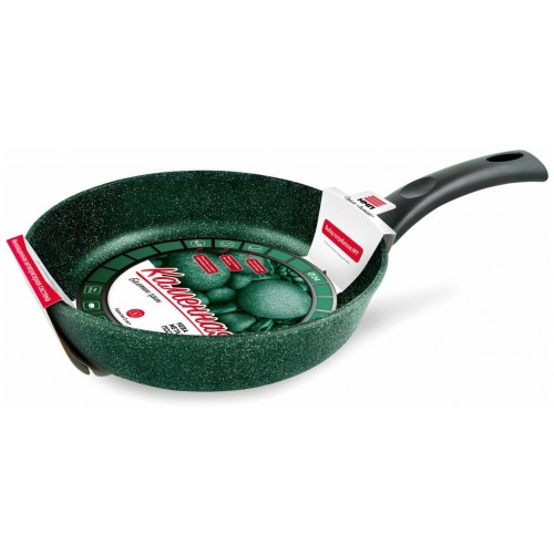 Сковорода НЕВА МЕТАЛЛ ПОСУДА Каменная 16124 24 см (черный) 2