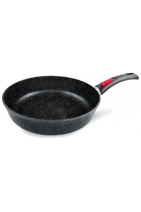 Сковорода НЕВА МЕТАЛЛ ПОСУДА L18024i съемная ручка 24 см (черный) 4