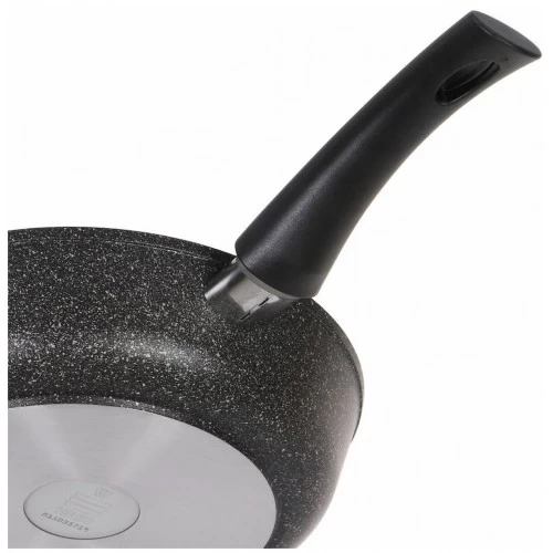 Сковорода НЕВА МЕТАЛЛ ПОСУДА L18024i съемная ручка 24 см (черный) 9