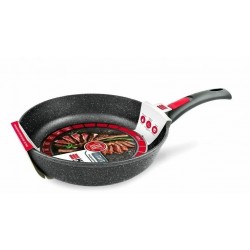 Сковорода НЕВА МЕТАЛЛ ПОСУДА L18026i съемная ручка 26 см (черный)