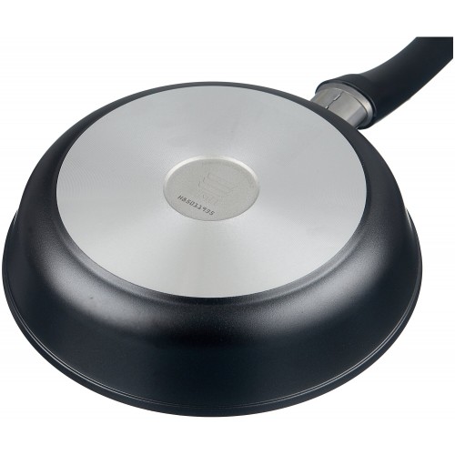 Сковорода НЕВА МЕТАЛЛ ПОСУДА Особенная 90 съемная ручка 24 см (черный) 3