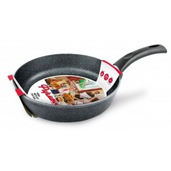 Сковорода НЕВА МЕТАЛЛ ПОСУДА " Фирменная" Московская 7824 24 см (черный)