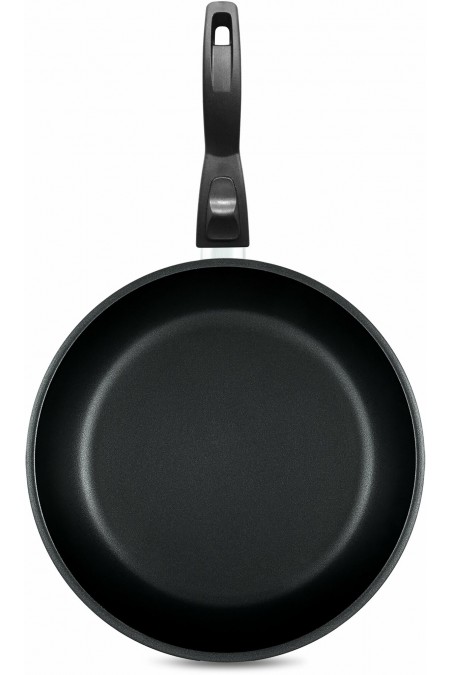 Сковорода НЕВА МЕТАЛЛ ПОСУДА &quot Готовить легко&quot GL2022 съемная ручка 22 см (серый) 1