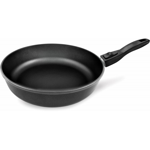 Сковорода НЕВА МЕТАЛЛ ПОСУДА &quot Готовить легко&quot GL2022 съемная ручка 22 см (серый) 2