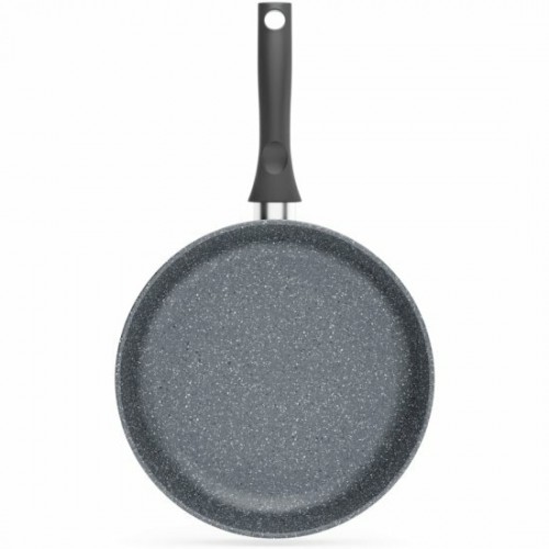 Сковорода НЕВА МЕТАЛЛ ПОСУДА " Готовить легко" GL4122 22 см (серый) 3
