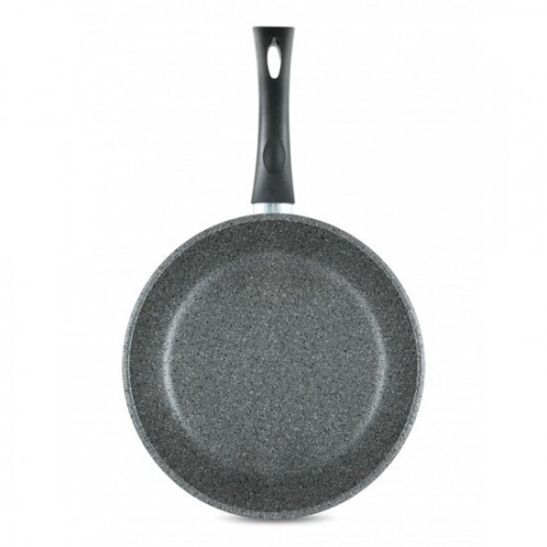 Сковорода НЕВА МЕТАЛЛ ПОСУДА &quot Каменная&quot 19124 24 см (серый гранит) 1