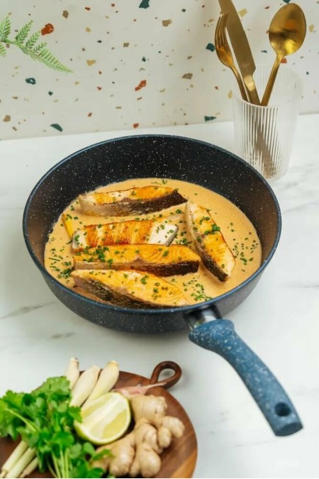 Сковорода НЕВА МЕТАЛЛ ПОСУДА Сибирь 2420 20 см (черный) 5