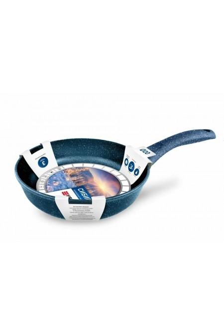 Сковорода НЕВА МЕТАЛЛ ПОСУДА Сибирь 2420 20 см (черный) 6