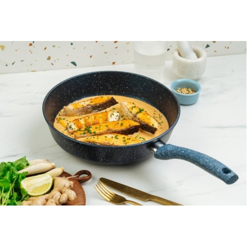 Сковорода НЕВА МЕТАЛЛ ПОСУДА Сибирь 2424 24 см (черный) 4