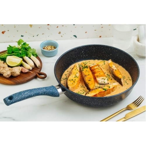 Сковорода НЕВА МЕТАЛЛ ПОСУДА Сибирь 2424 24 см (черный) 6